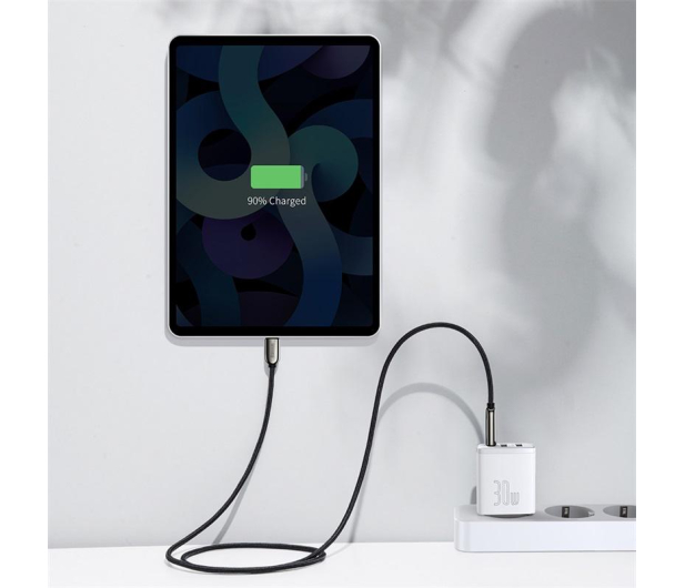 Baseus Ładowarka sieciowa USB-C, 2x USB-A 30W PD QC 3.0 white - 1194210 - zdjęcie 8